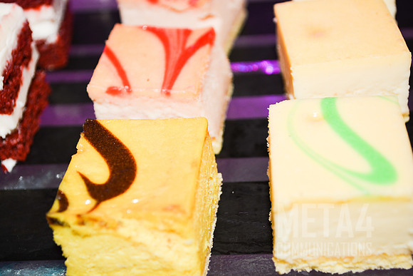 Colorful Pastry Squares