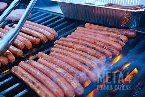 Hot Dogs on the Grill