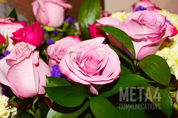 Pink Rose Bouquet