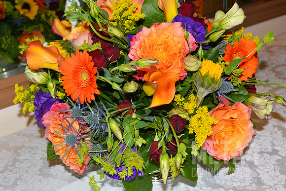 A Colorful Floral Bouquet