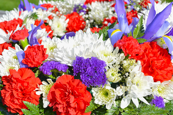 A Colorful Floral Bouquet