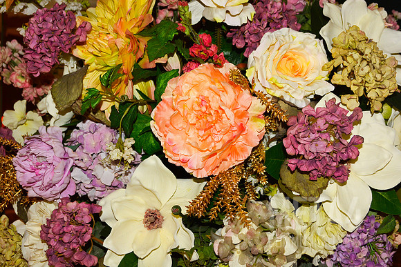 A Colorful Floral Bouquet