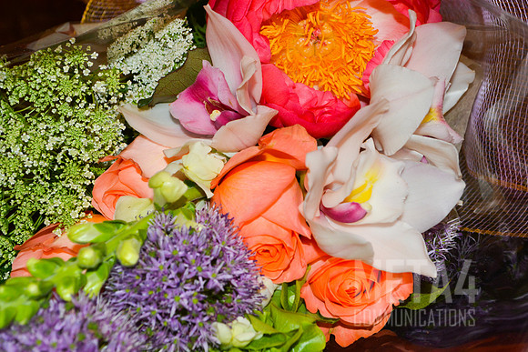 A Colorful Floral Bouquet