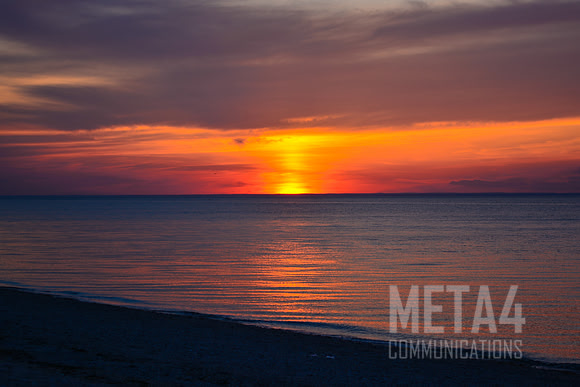 Sunset on the Sound
