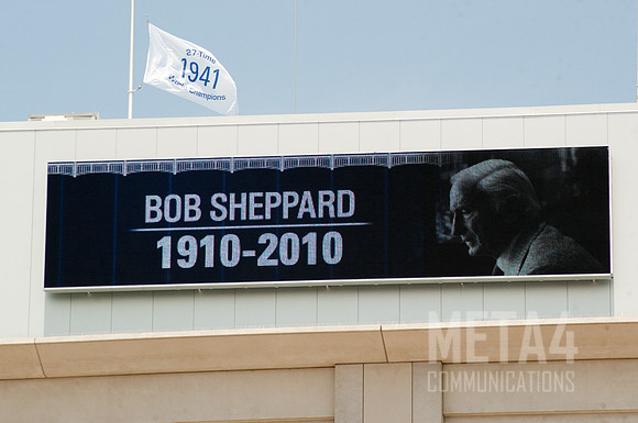 Old Timers' Day at Yankee Stadium 2010 | Yankees Honor Bob Sheppard 1910-2010