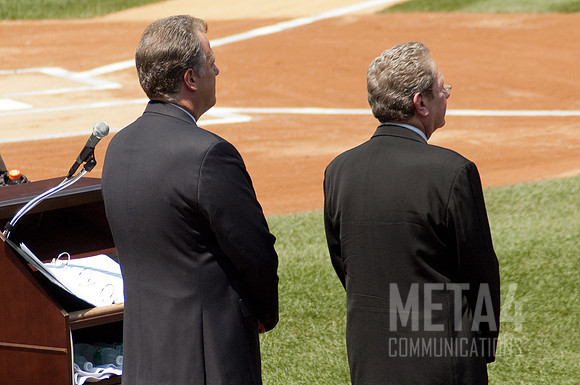 Old Timers' Day at Yankee Stadium 2010 | Michael Kay and John Sterling - Masters of Ceremony
