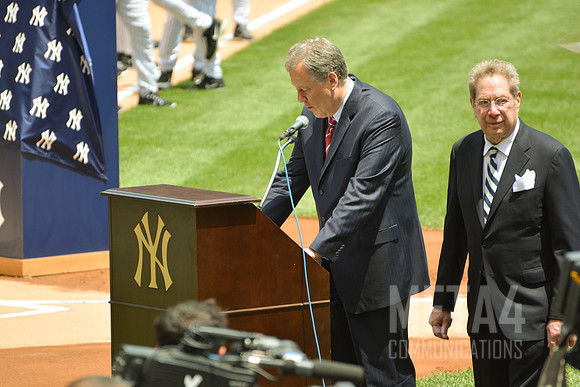 Old Timers' Day at Yankee Stadium 2014 | Masters of Ceremonies