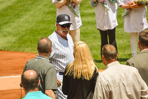 Old Timers' Day at Yankee Stadium 2014 | Goose Goosage