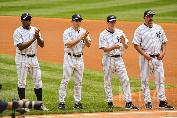 Old Timers' Day at Yankee Stadium 2014 | Pitching Perfection