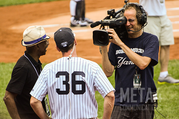 Old Timers' Day at Yankee Stadium 2014 | David Cone