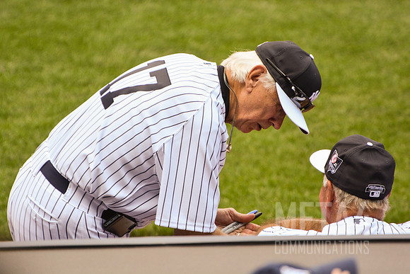 Old Timers' Day at Yankee Stadium 2014 | Gene Michael