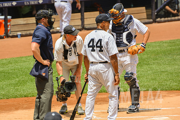 Old Timers' Day at Yankee Stadium 2014 | Reggie Jackson