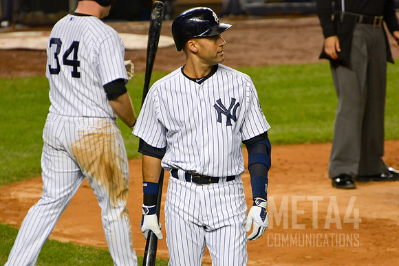 Derek Jeter Strikes Out | Derek Jeter Final Game at Yankee Stadium on September 25, 2014