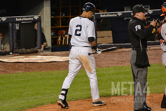 Derek Jeter Second At-Bat | Derek Jeter Final Game at Yankee Stadium on September 25, 2014