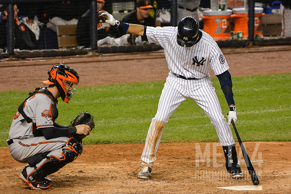 Derek Jeter Prepares to Hit | Derek Jeter Final Game at Yankee Stadium on September 25, 2014