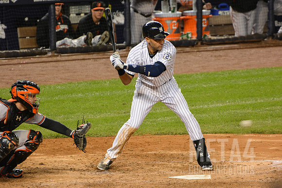 Derek Jeter At-Bat | Derek Jeter Final Game at Yankee Stadium on September 25, 2014