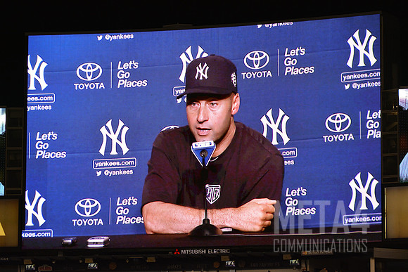 Derek Jeter Press Conference | Derek Jeter Final Game at Yankee Stadium on September 25, 2014