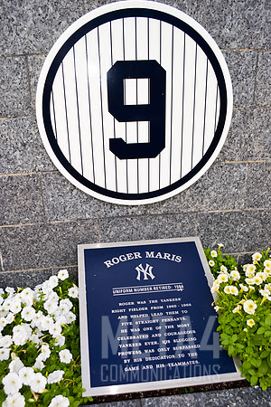 Roger Maris Retired Uniform Number | Monument Park Yankee Stadium