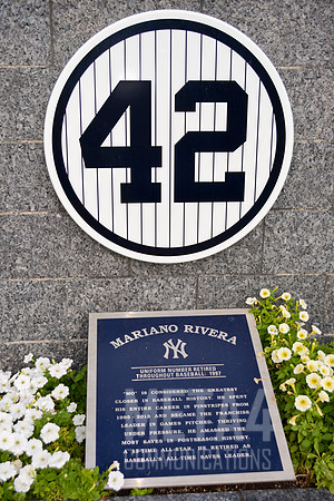 Mariano Rivera Retired Number | Monument Park Yankee Stadium