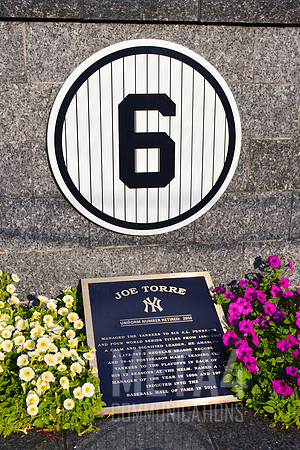 Joe Torre Retired Number | Monument Park Yankee Stadium