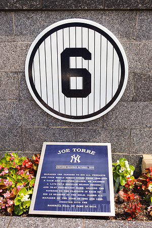 Joe Torre Retired Number | Monument Park Yankee Stadium