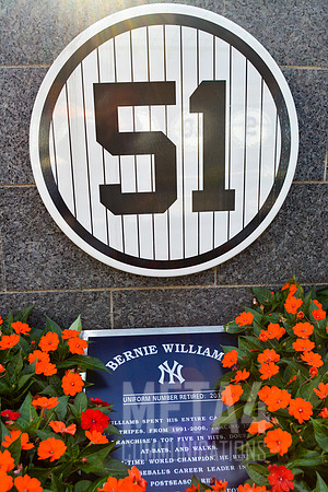 Bernie Williams Retired Number | Monument Park Yankee Stadium