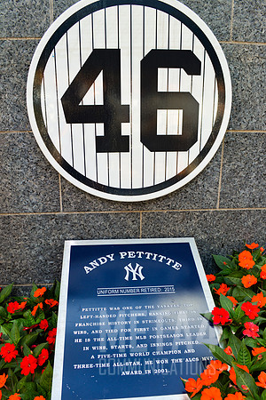 Andy Pettitte Retired Number | Monument Park Yankee Stadium