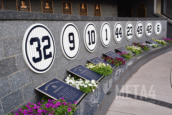 Retired Numbers | Monument Park Yankee Stadium