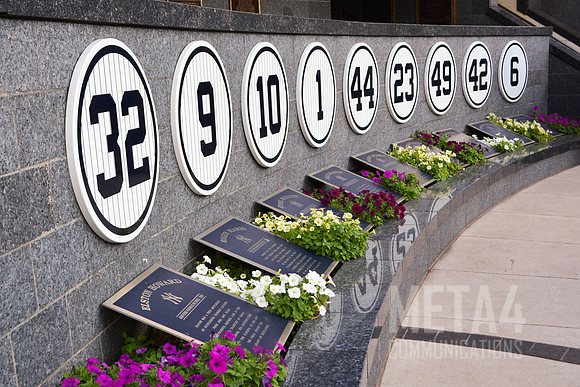 Retired Numbers | Monument Park Yankee Stadium