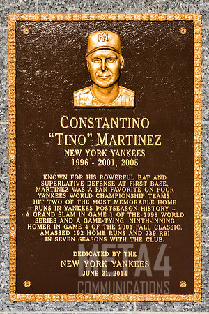 Tino Martinez Plaque | Monument Park Yankee Stadium