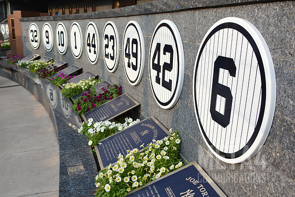 Retired Numbers | Monument Park Yankee Stadium