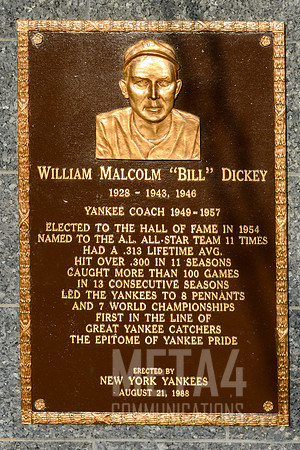 Bill Dickey Plaque | Monument Park Yankee Stadium
