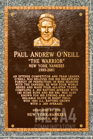 Paul O'Neill Plaque | Monument Park Yankee Stadium