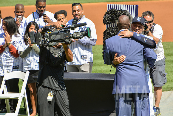 Tribute to Derek Jeter | Michael Jordan Introduced