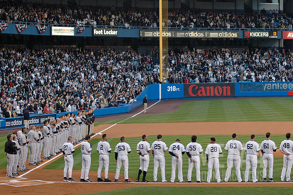 Opening Night at Yankee Stadium 2008 | Player Introductions