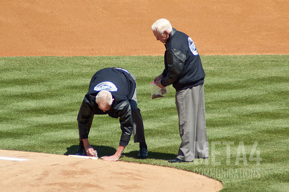 Opening Day at Yankee Stadium 2009 | Don Larsen and Whitey Ford