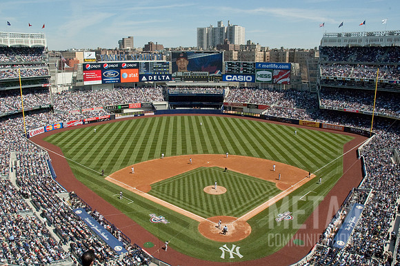 Opening Day at Yankee Stadium 2009 | Field View