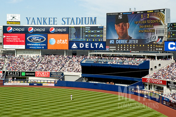 Opening Day at Yankee Stadium 2009 | Yankee Stadium Scoreboard