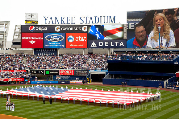 Opening Day at Yankee Stadium 2010 | National Anthem