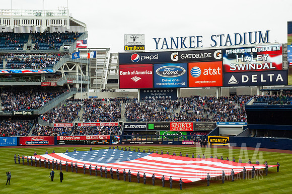 Opening Day at Yankee Stadium 2011 | National Anthem