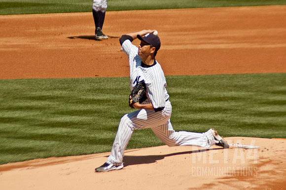 Opening Day at Yankee Stadium 2012 | Hiroki Kuroda