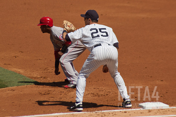Opening Day at Yankee Stadium 2012 | Mark Teixeira