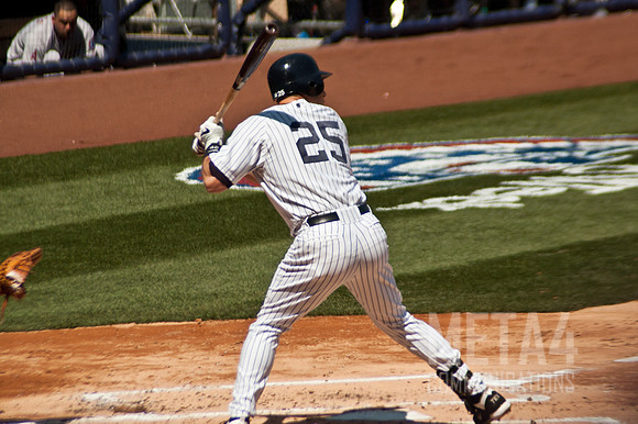 Opening Day at Yankee Stadium 2012 | Mark Teixeira