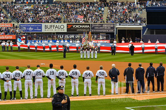 Opening Day at Yankee Stadium 2014 | National Anthem
