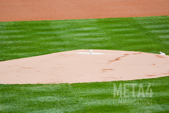 Opening Day at Yankee Stadium 2014 | Baseball on Pitching Mound