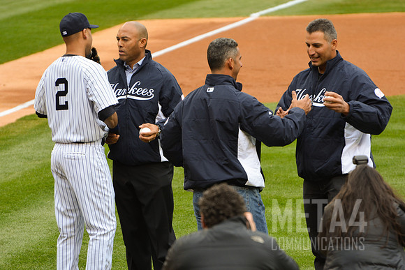 Opening Day at Yankee Stadium 2014 | The "Core Four"