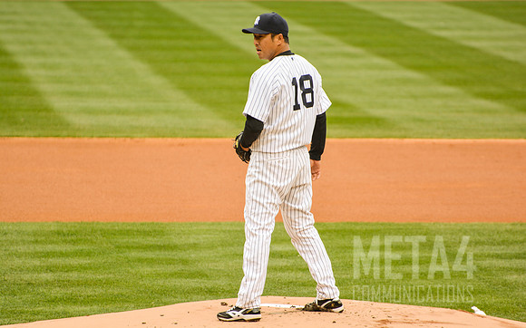 Opening Day at Yankee Stadium 2014 | Hiroki Kuroda