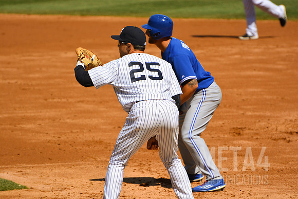 Opening Day at Yankee Stadium 2015 | Mark Teixeira