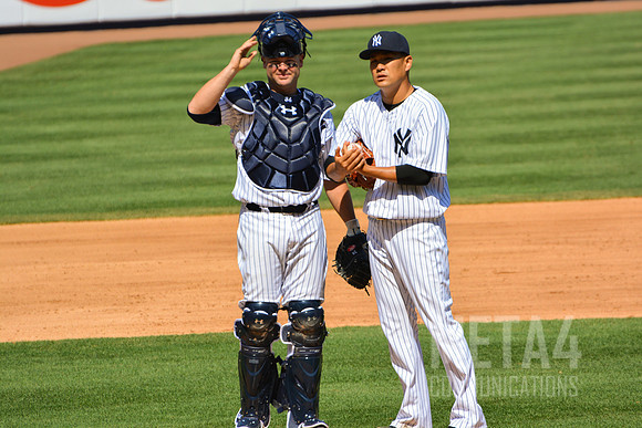 Opeing Day at Yankee Stadium 2015 | Masahiro Tanaka Photo