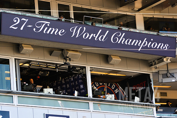 Yankee Stadium | 27 Time World Champions Sign